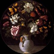 Juan de Flandes Vase of Flowers oil painting reproduction